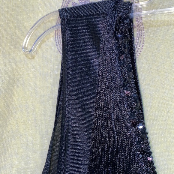 CALIFORNIA COSTUMES FRINGE “ROARING 20’S-STYLE” SLEEVELESS DRESS SZ 3X BOACK - Picture 7 of 11